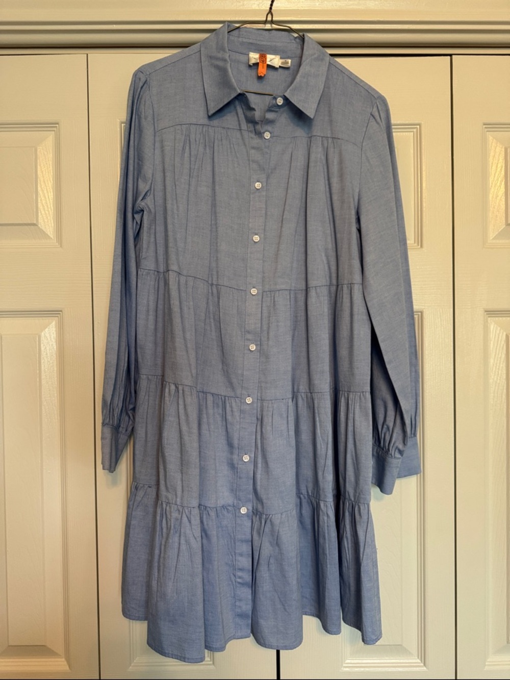 Eliza J Chambray Dress